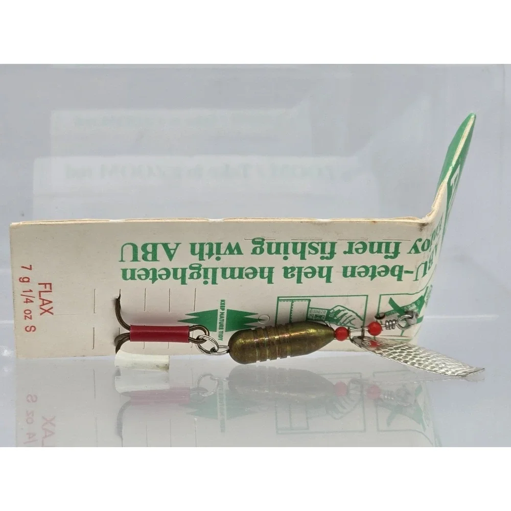 NEW VINTAGE ABU Flax Sweden Fishing Spinner Drop Fish 7g‎ 1/4oz S